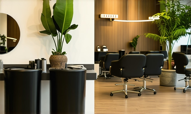 Interior of Olive Hair Salon in Warrenton VA